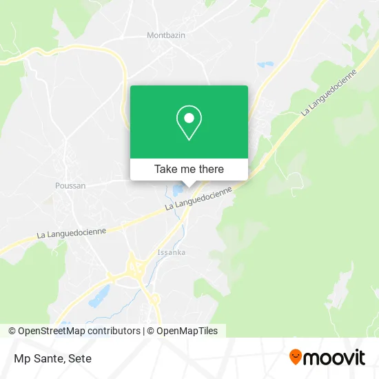 Mp Sante map