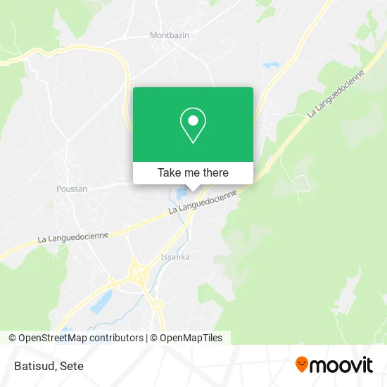 Batisud map