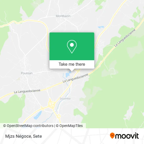 Mjzs Négoce map