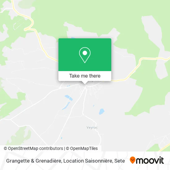 Grangette & Grenadière, Location Saisonnière map