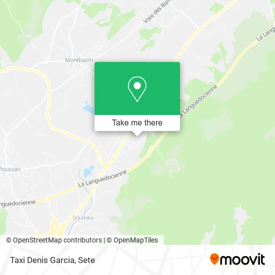 Taxi Denis Garcia map