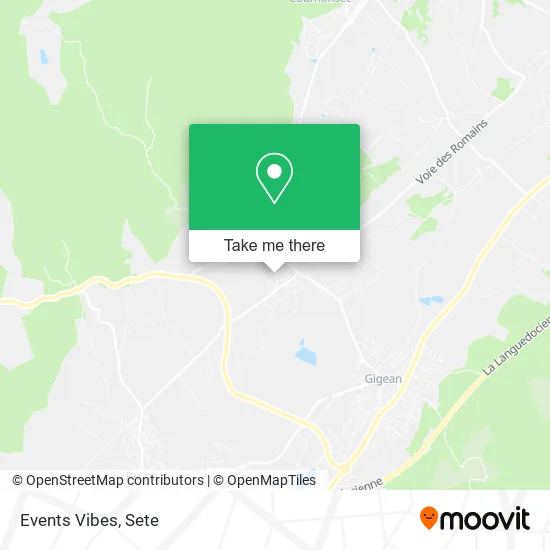 Events Vibes map