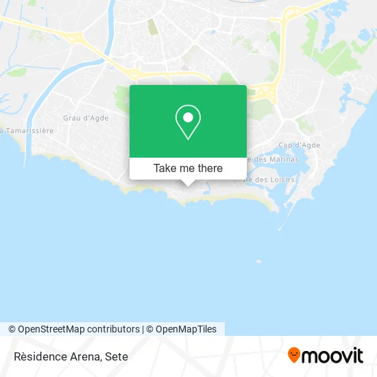 Rèsidence Arena map