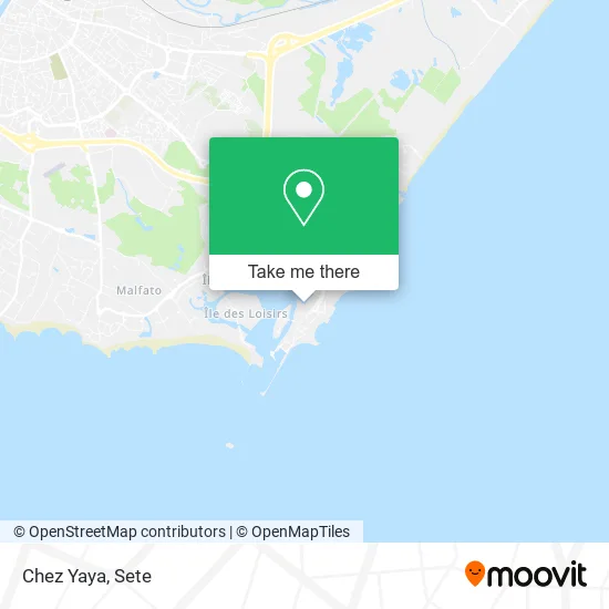 Chez Yaya map