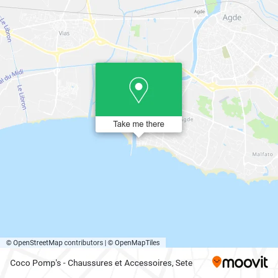 Coco Pomp's - Chaussures et Accessoires map