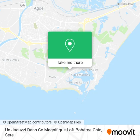 Un Jacuzzi Dans Ce Magnifique Loft Bohème-Chic map