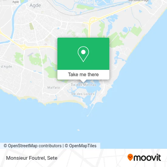 Monsieur Foutrel map