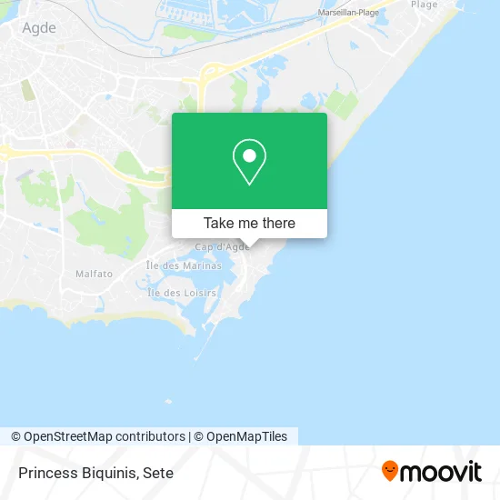 Princess Biquinis map