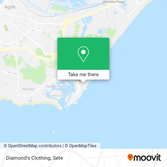 Diamond's Clothing map