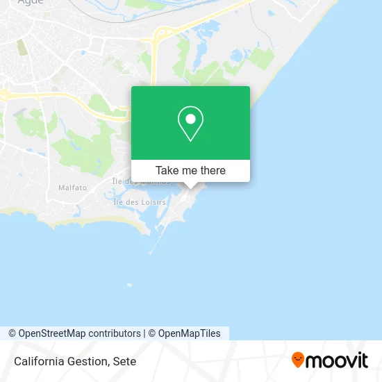 California Gestion map