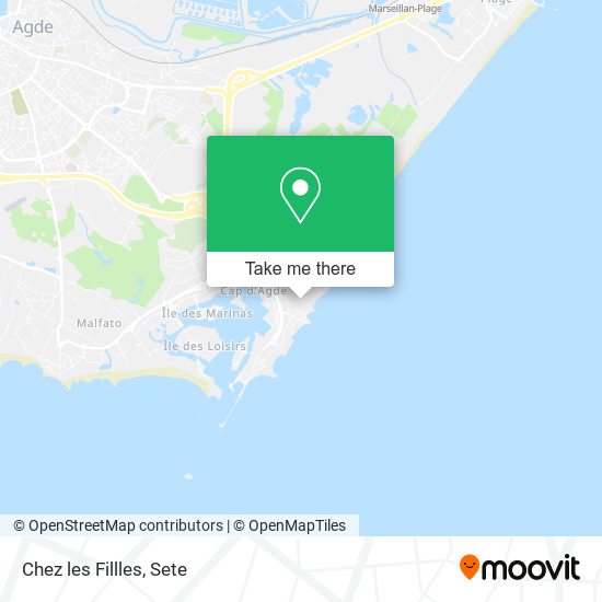 Chez les Fillles map