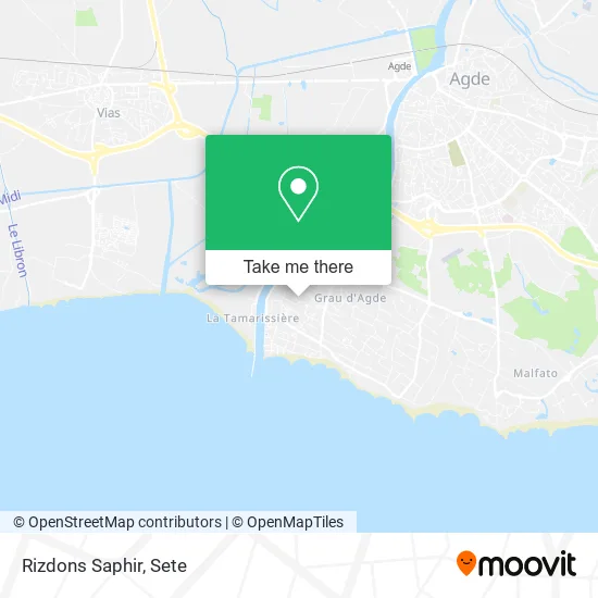 Rizdons Saphir map