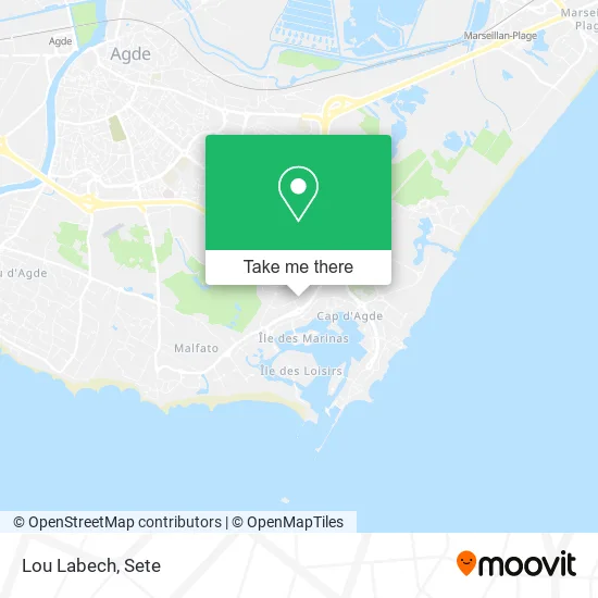 Lou Labech map