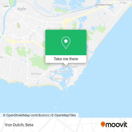 Von Dutch map