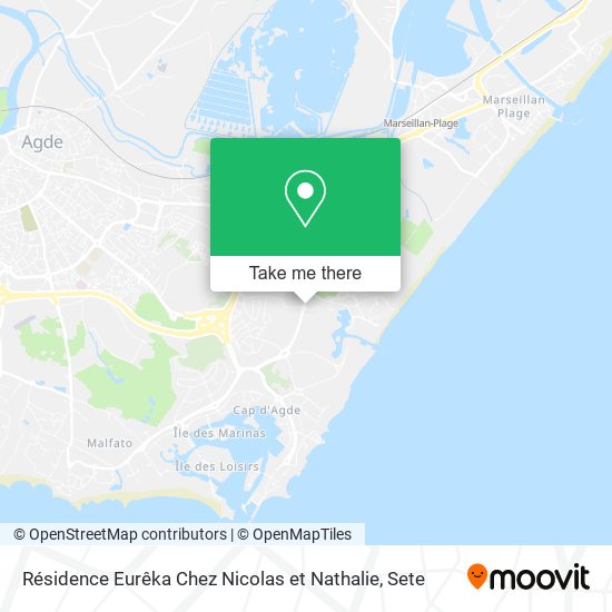 Résidence Eurêka Chez Nicolas et Nathalie map