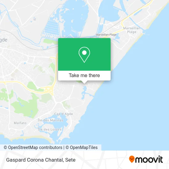 Gaspard Corona Chantal map