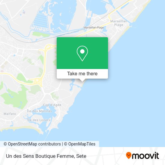 Un des Sens Boutique Femme map