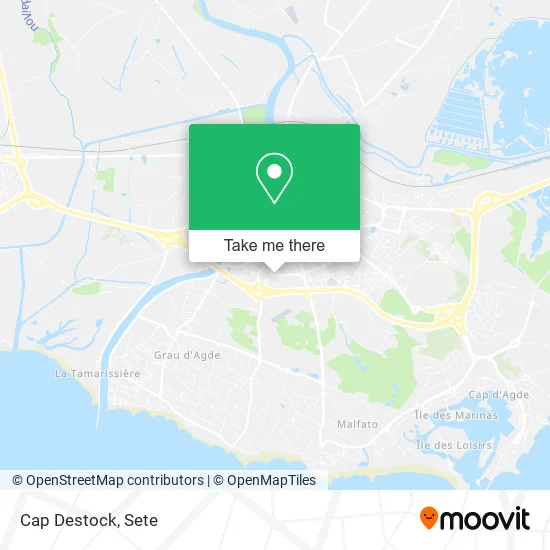 Cap Destock map