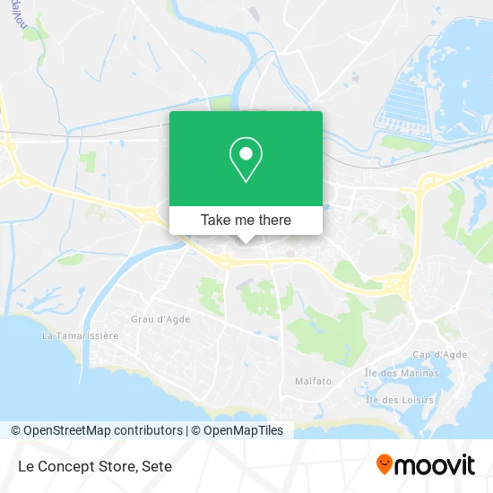 Le Concept Store map
