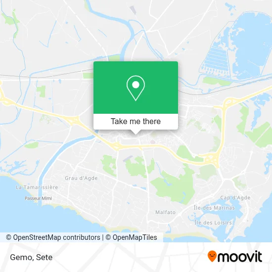 Gemo map