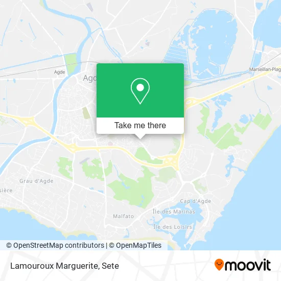 Lamouroux Marguerite map