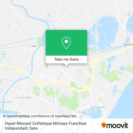 Hyper Minceur Esthétique Minceur Franchisé Indépendant map