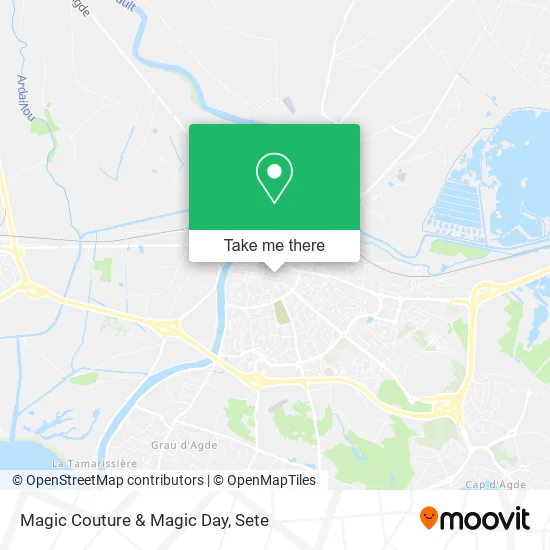 Magic Couture & Magic Day map