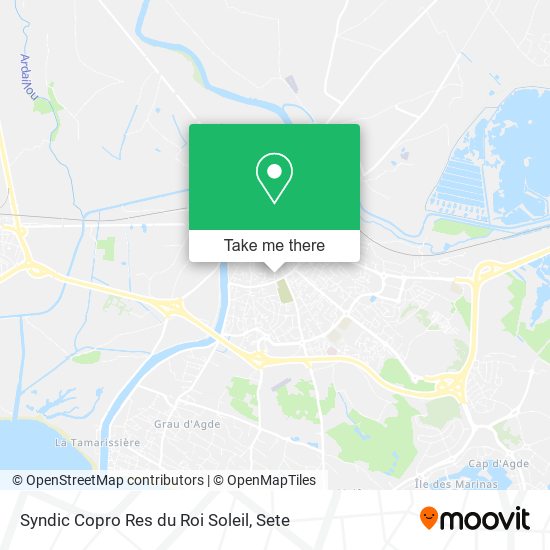 Syndic Copro Res du Roi Soleil map
