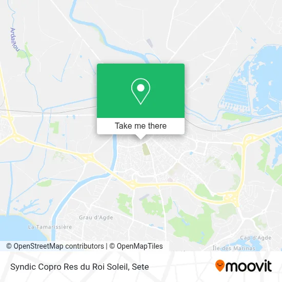 Syndic Copro Res du Roi Soleil map