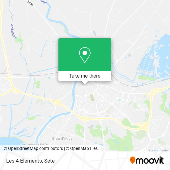 Les 4 Elements map