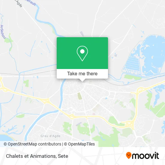 Chalets et Animations map