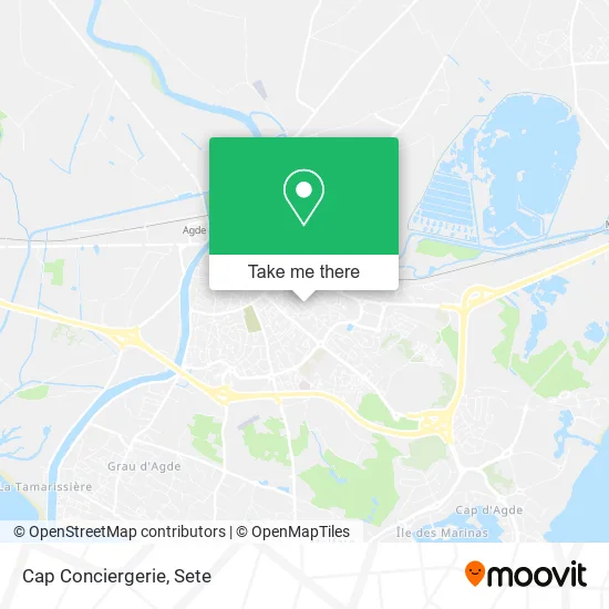 Cap Conciergerie map