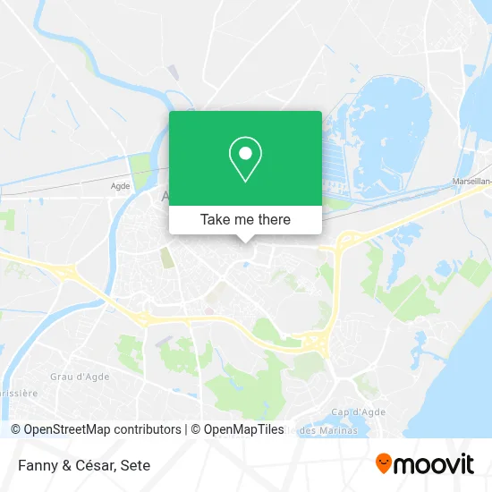 Fanny & César map