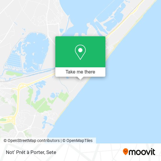 Not' Prét à Porter map