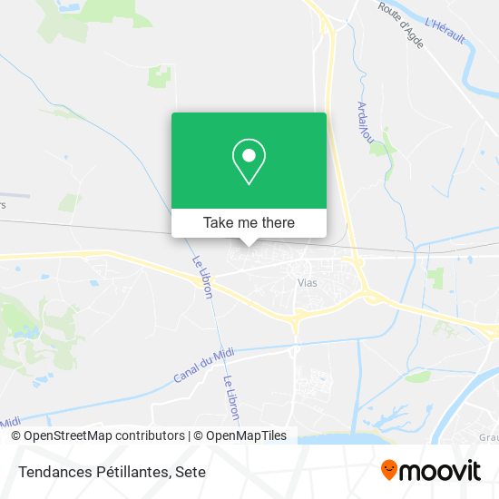 Tendances Pétillantes map