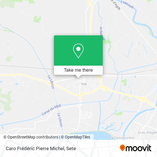 Caro Frédéric Pierre Michel map