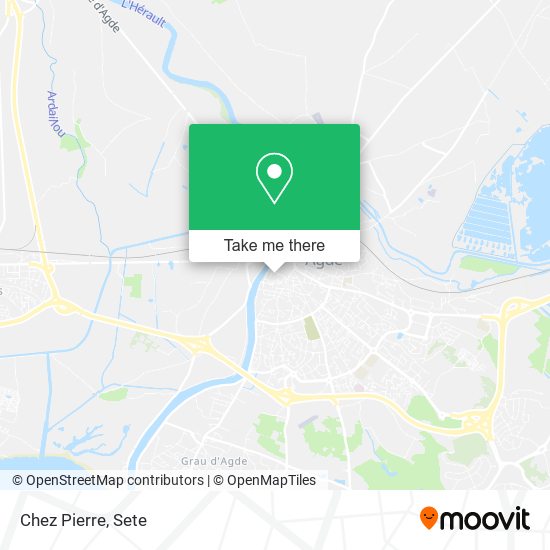 Chez Pierre map