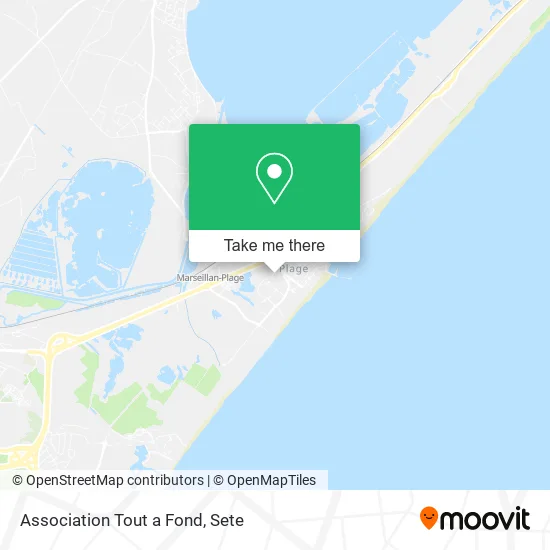 Association Tout a Fond map