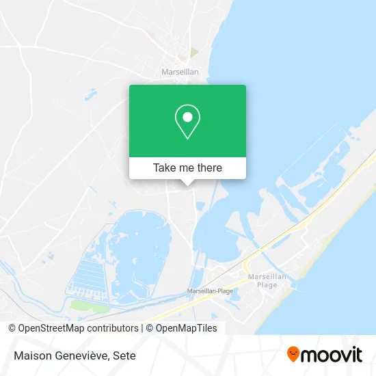 Maison Geneviève map