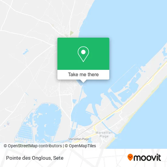 Pointe des Onglous map