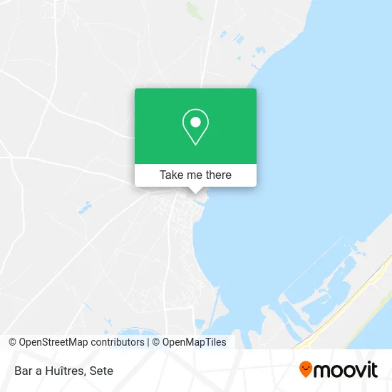 Bar a Huîtres map