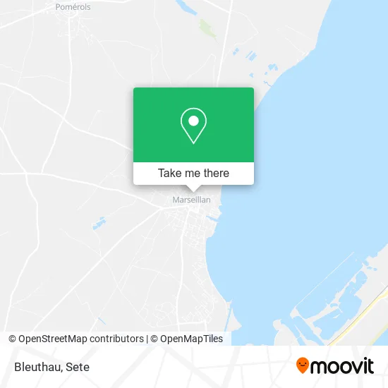 Bleuthau map