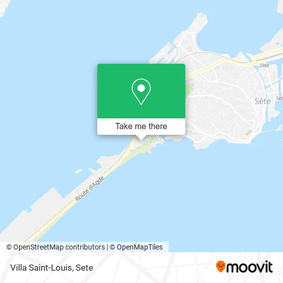 Villa Saint-Louis map