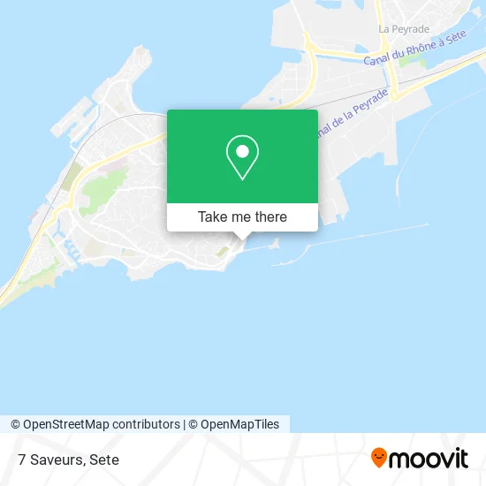 7 Saveurs map