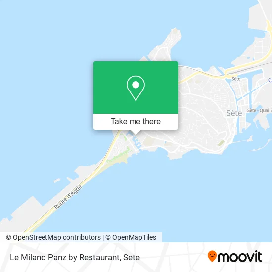 Le Milano Panz by Restaurant map