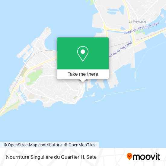 Nourriture Singuliere du Quartier H map