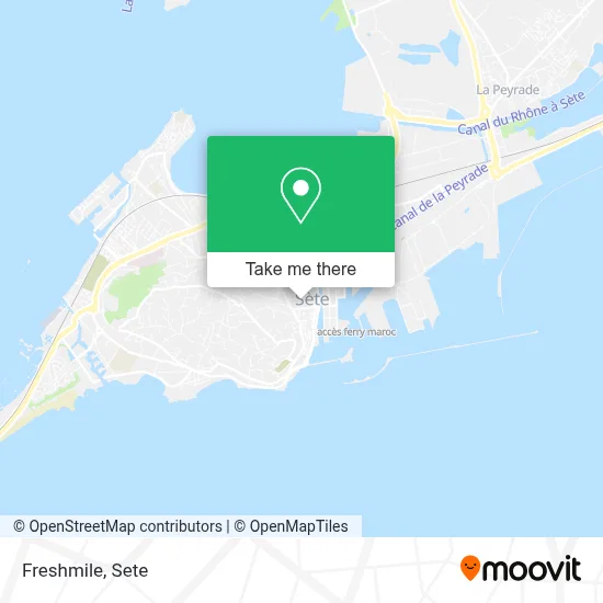 Mapa Freshmile