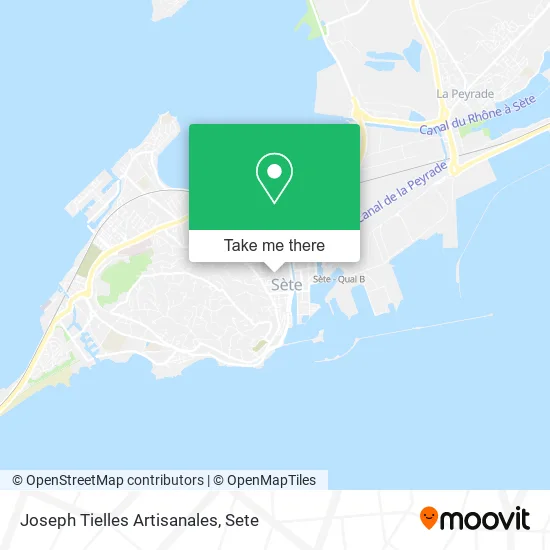 Joseph Tielles Artisanales map