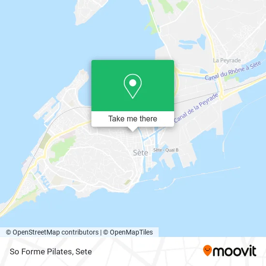So Forme Pilates map