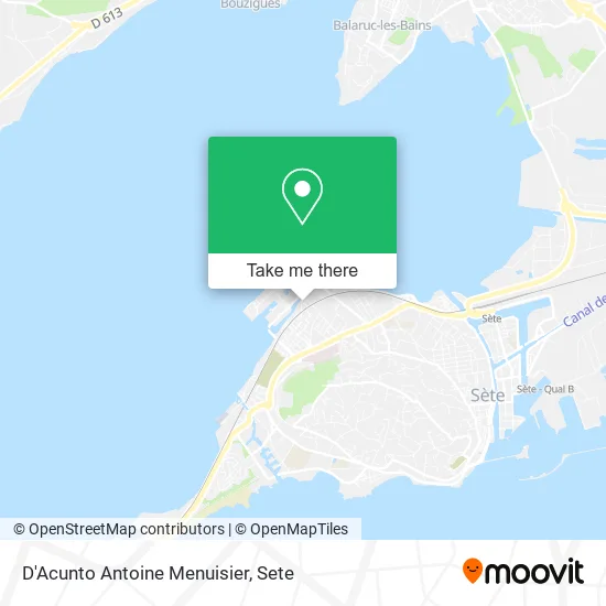 D'Acunto Antoine Menuisier map